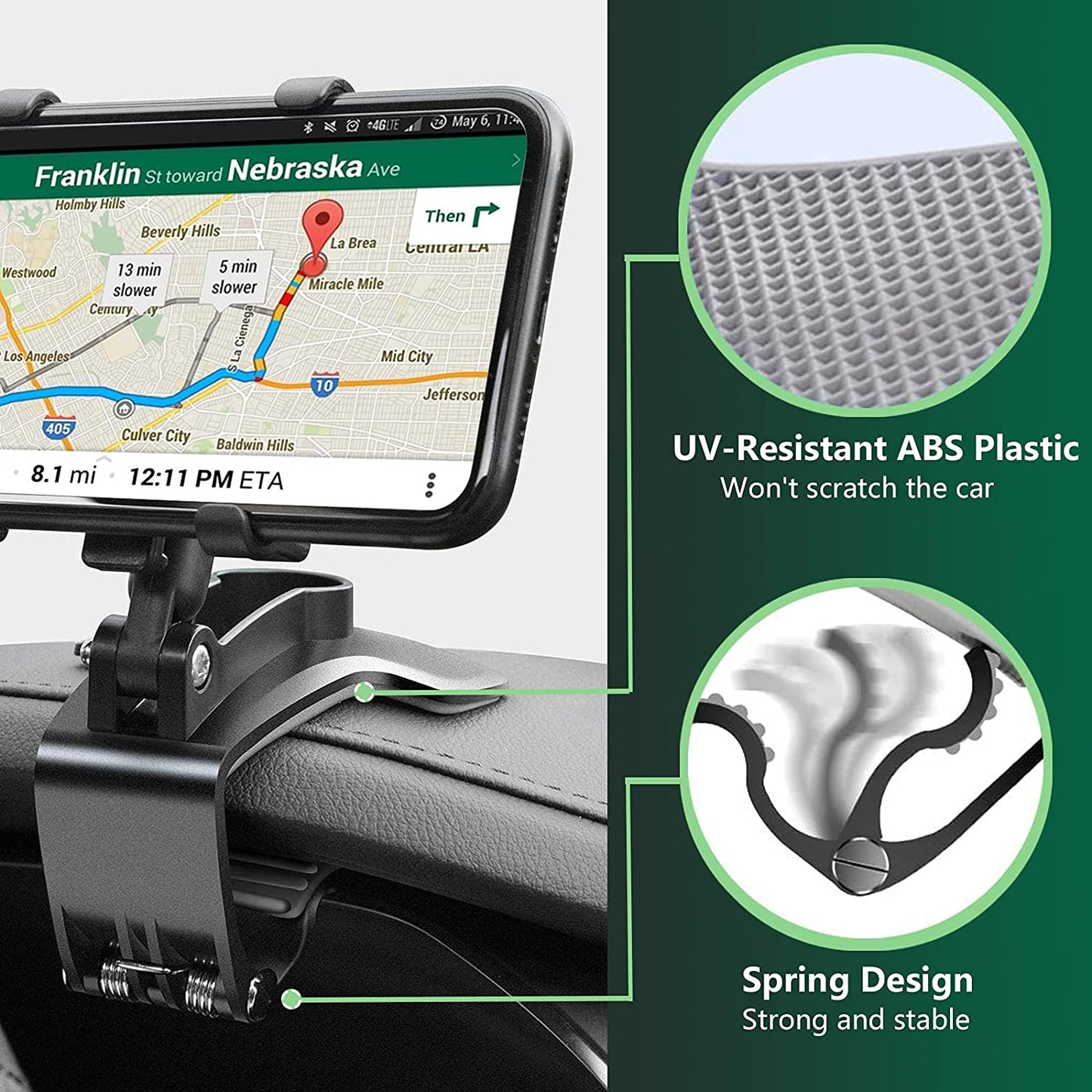 Dashboard Phone Holder